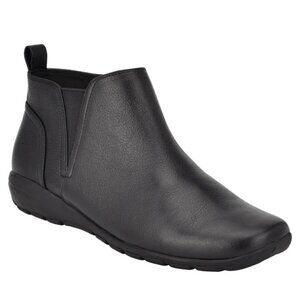 Easy Spirit Womens Leather Low Heel Ankle Boots